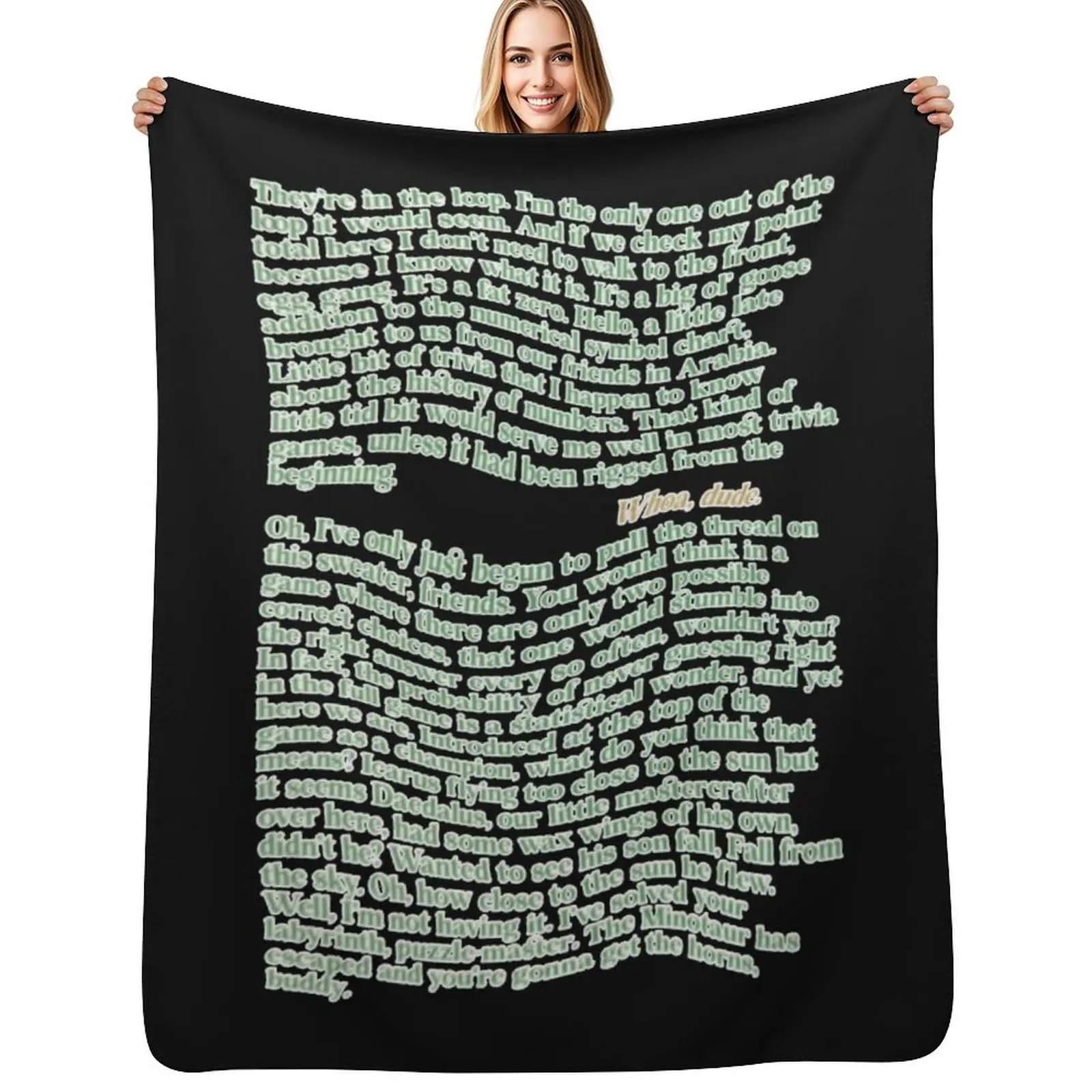 

Brennan Lee Mulligan rant 1 Classic Throw Blanket Soft Comfort Blanket for Reading Watching TV