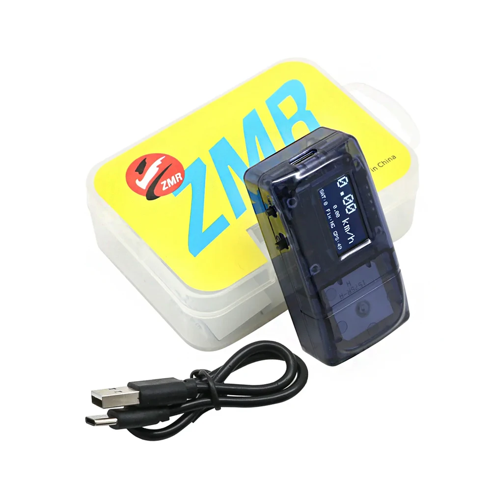 ZMR GPS เครื่องตรวจจับความเร็ว Speedometer สําหรับเครื่องบิน RC Drone รถกลางแจ้งย้ายวัตถุ piggyback การวัดความเร็ว