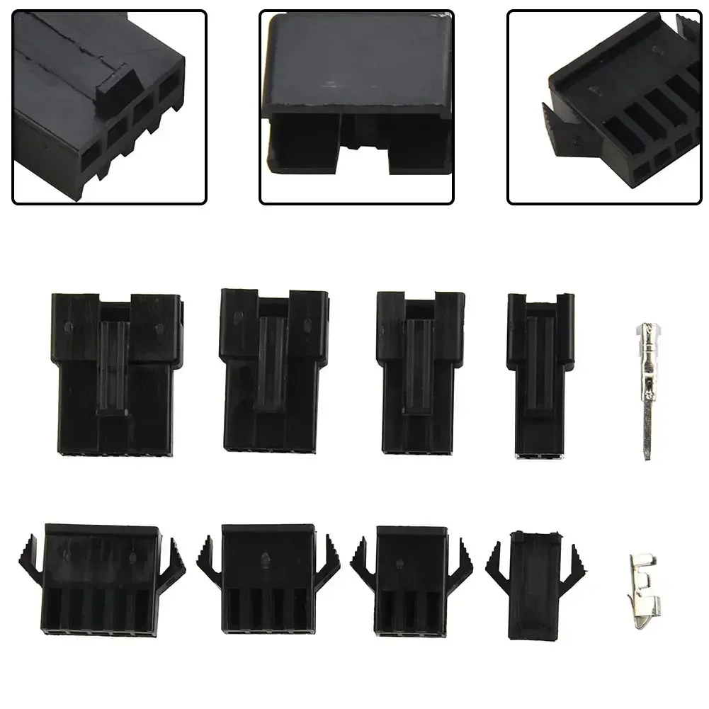 2.54mm Pitch 2 Pin to 5 Pin Male Female Wire Connectors with Housing for Automotive Industrial and Electronic Applications