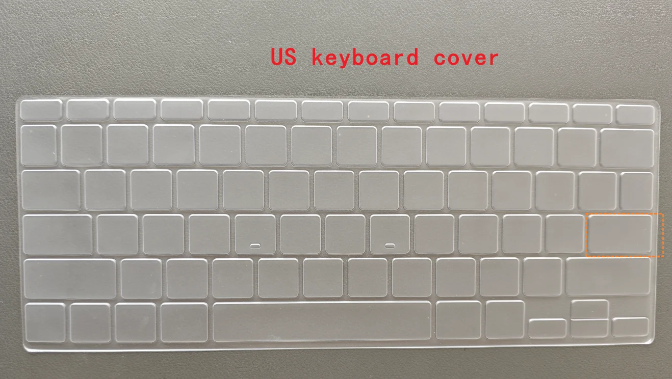 غطاء حماية للوحة المفاتيح من مادة TPU اليابانية لأجهزة Apple iPad Air 13 M3 (2025) وiPad Pro M4 (2024) لوحة المفاتيح السحرية، 13 بوصة iPad Pro