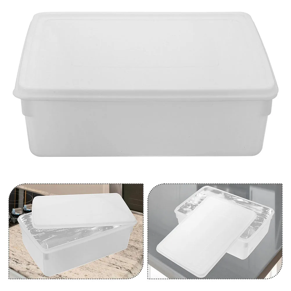 

7.5L Large Block Mold Bucket For Bath Reusable Freezable Cube Maker Bin Trays Cold Plunge Square Bricks Cooler Accessories Round