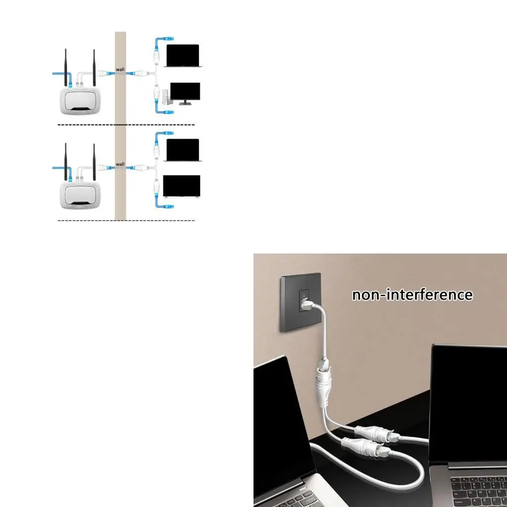 Ethernet Poe Splitter for Easy Networking Configuration Systems