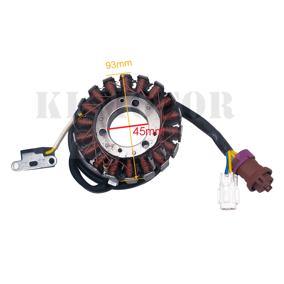 93mm Waterproof Plug Stator Coil Magneto Stator for Linhai ATV Demon Muddy Goon 260 300 400 CUV Carry 300 400 27450