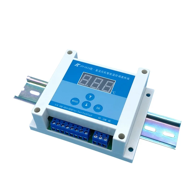 Chassis cabinet 24V fan temperature control variable speed 48v speed control module 12V multi-channel pwm temperature control