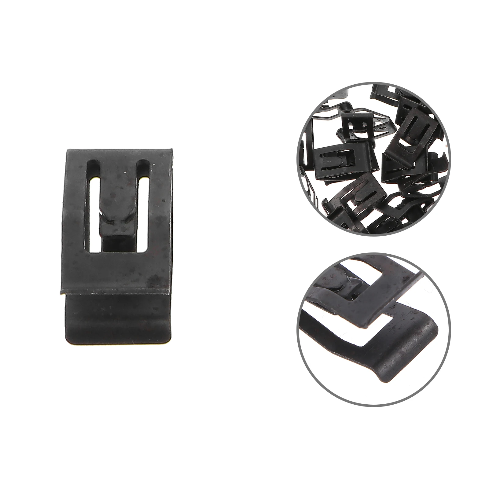 

50pcs Dashboard Metal Retainer Center Console Universal Steel Accessories Fasteners Mounting Holder