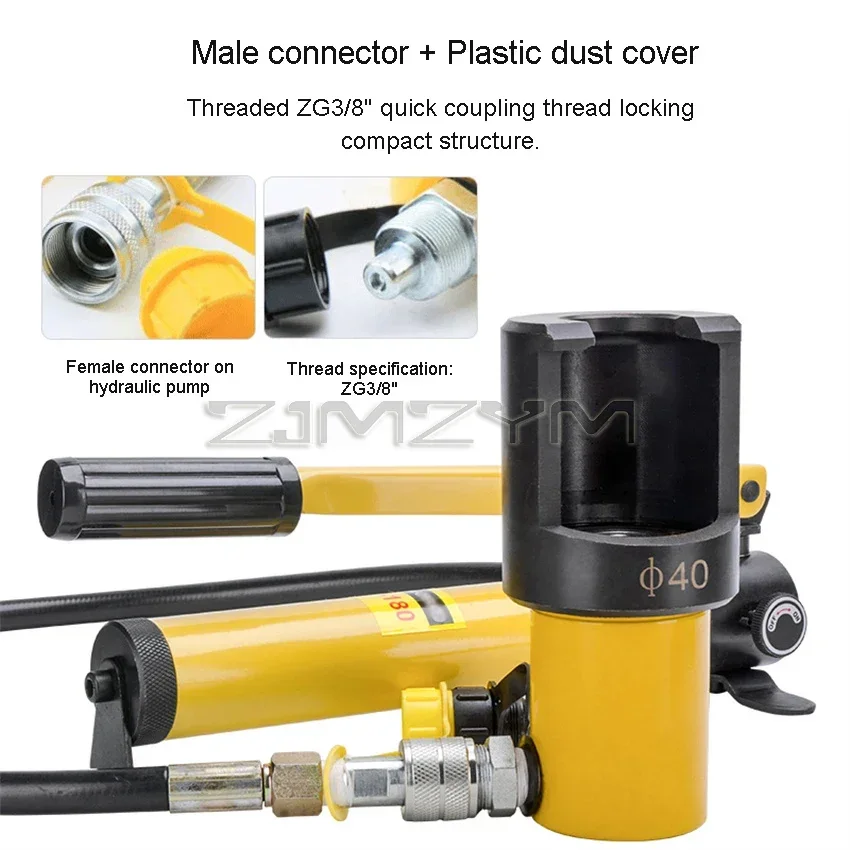 Cylinder Hydraulic Pneumatic Ball Head Remover Car Steering Rod Rocker Ball Head Remover Hydraulic Truck Removal Tools