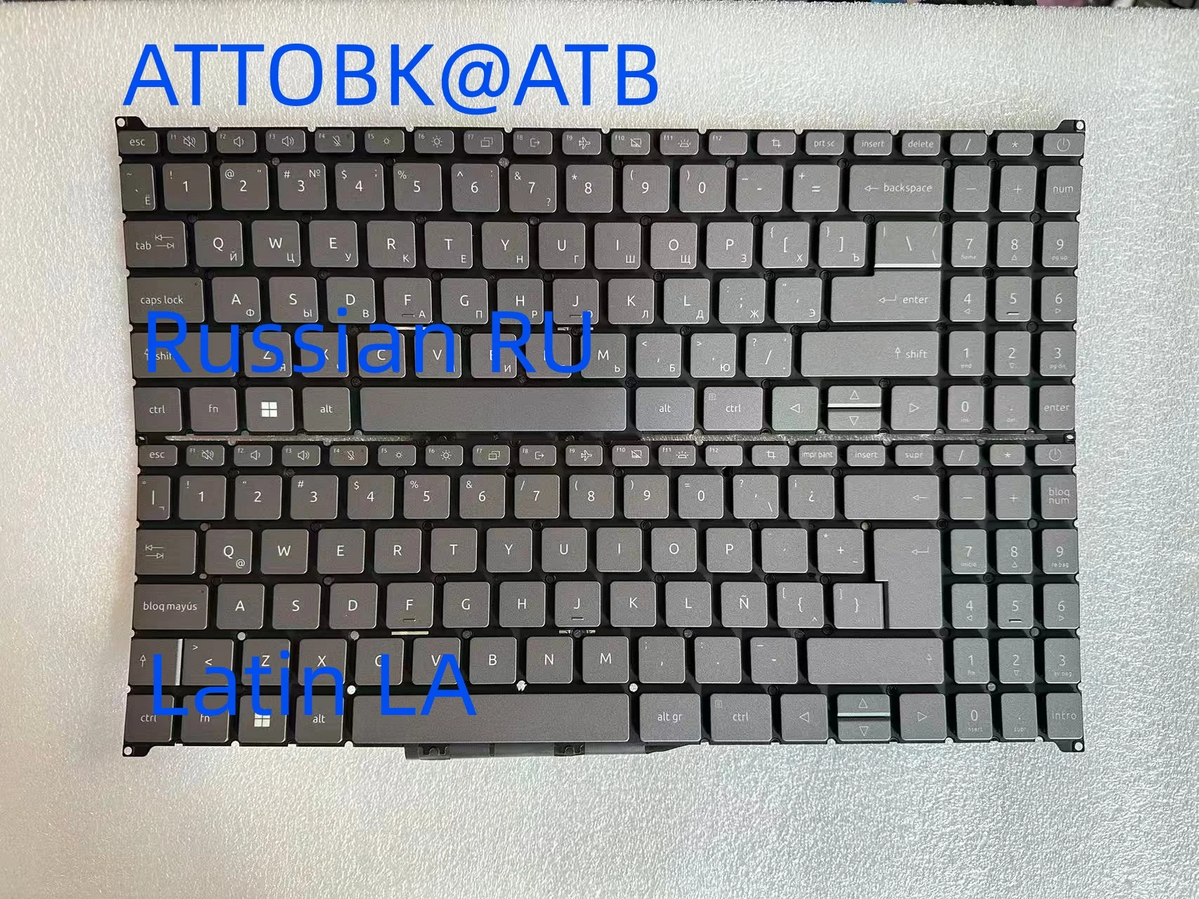 RU/LA/US/FR/GE Keyboard for Acer Aspire 3 A315-59G Aspire 5 A515-57 A515-57G A515-57G N22C6 N22Q3 S50-54 A715-76