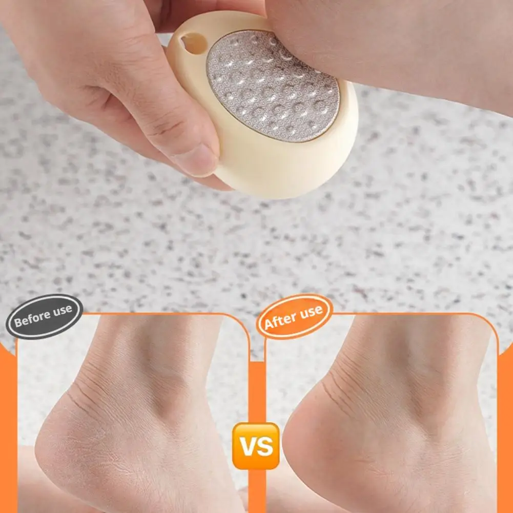 مبرد قدم مزدوج الجوانب يزيل الجلد الميت الصلب وتقشير ملف العناية بالقدم مزيل مسامير القدم أداة العناية بالقدم