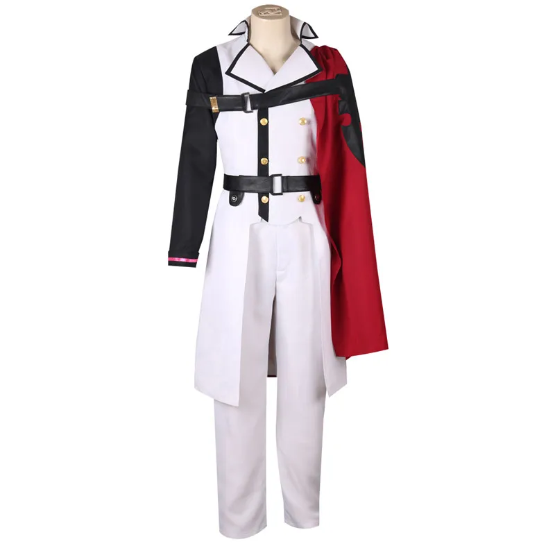 

Anime Seraph Of The End Crowley Eusford Uniforms Cosplay Costume