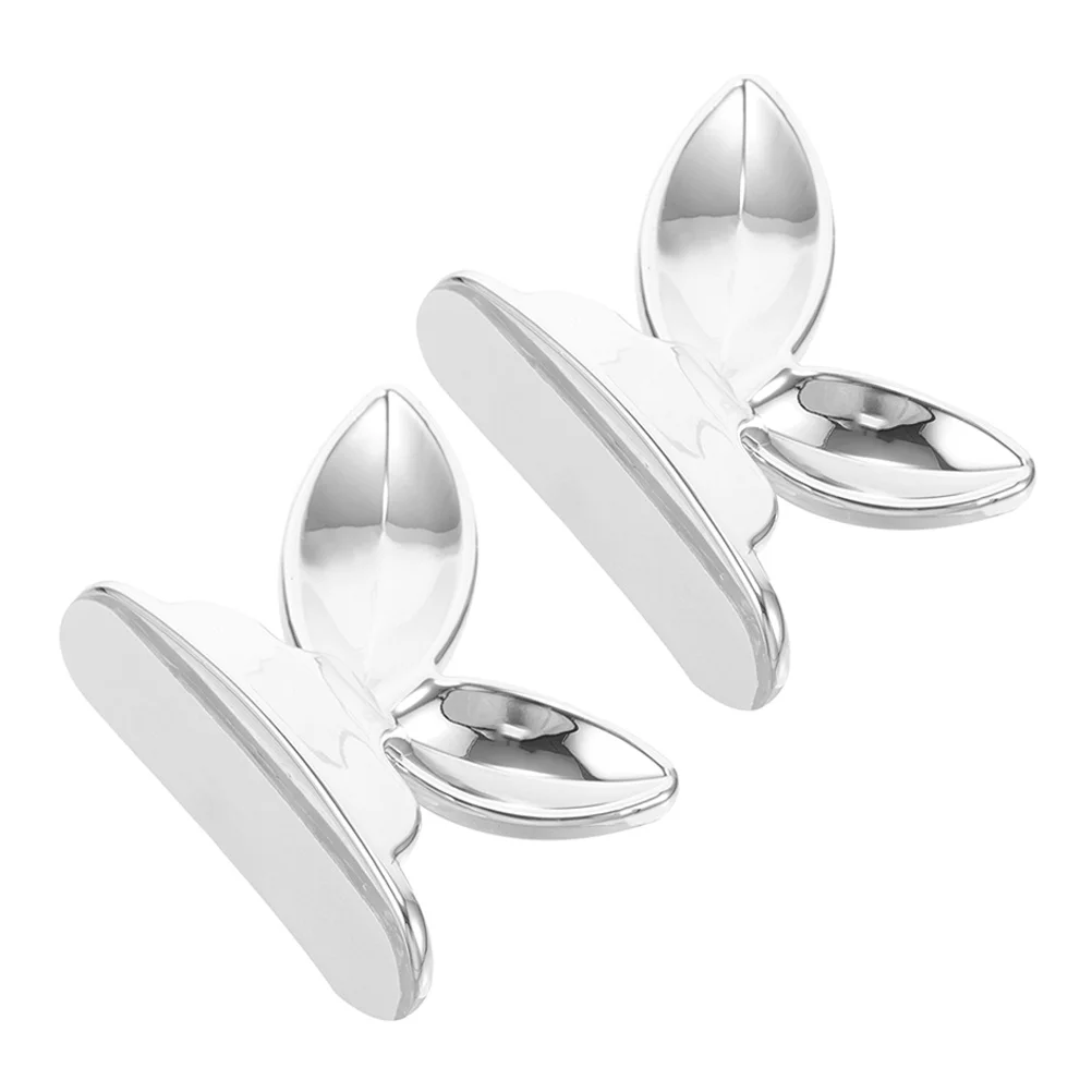 

2 pcs Toilet Seat Lifter Self Adhesive Lid Opener No Touch Handle Universal Fit Bathroom Accessories Spacer