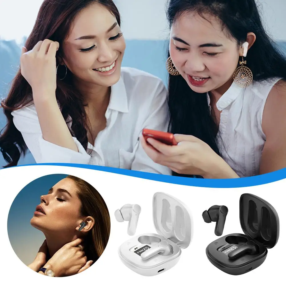 New Translation Headphones B11 Instant Languages Translate Voice Translator Smart Translator Earphone Wireless Bluetooth V3P5