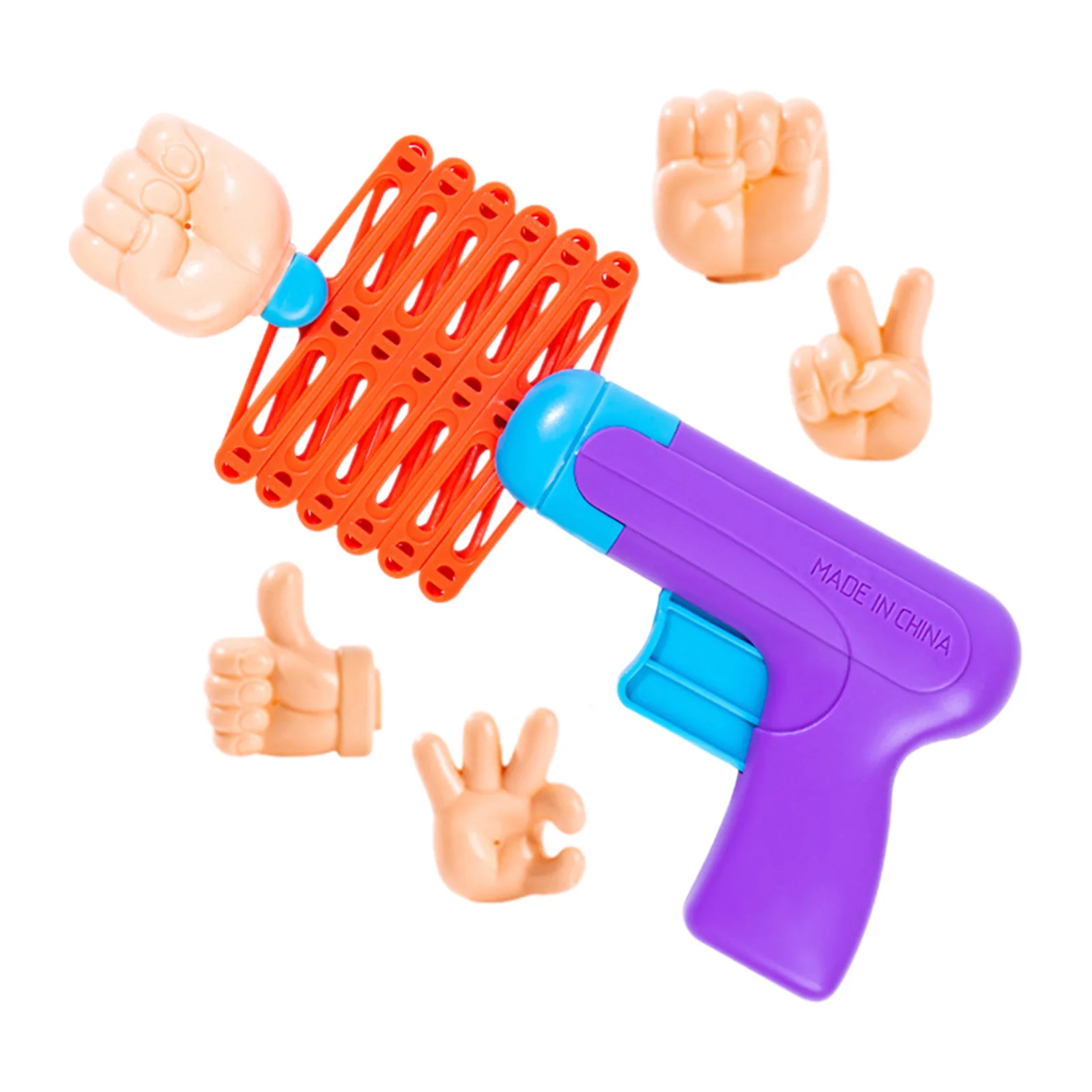 1Set Spring Telescopic Fists Prank Stress Relief Indoor Party Plaything Creative Prank Props Spring Telescopic Fists