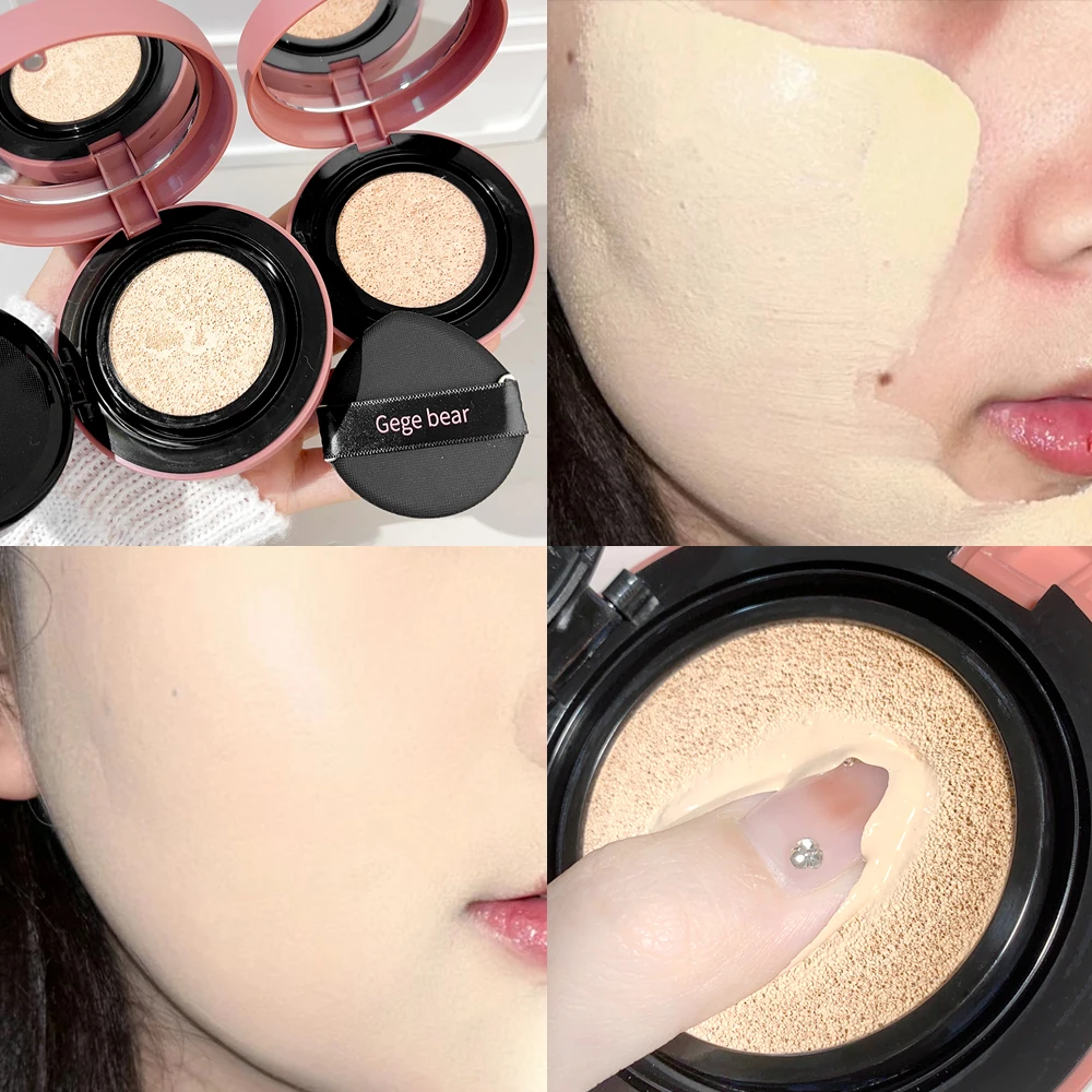 Face Foundation Liquid Moisturizing BB Cream Oil-control Air Cushion Waterproof Long Lasting Brighten Concealer Korean Cosmetics