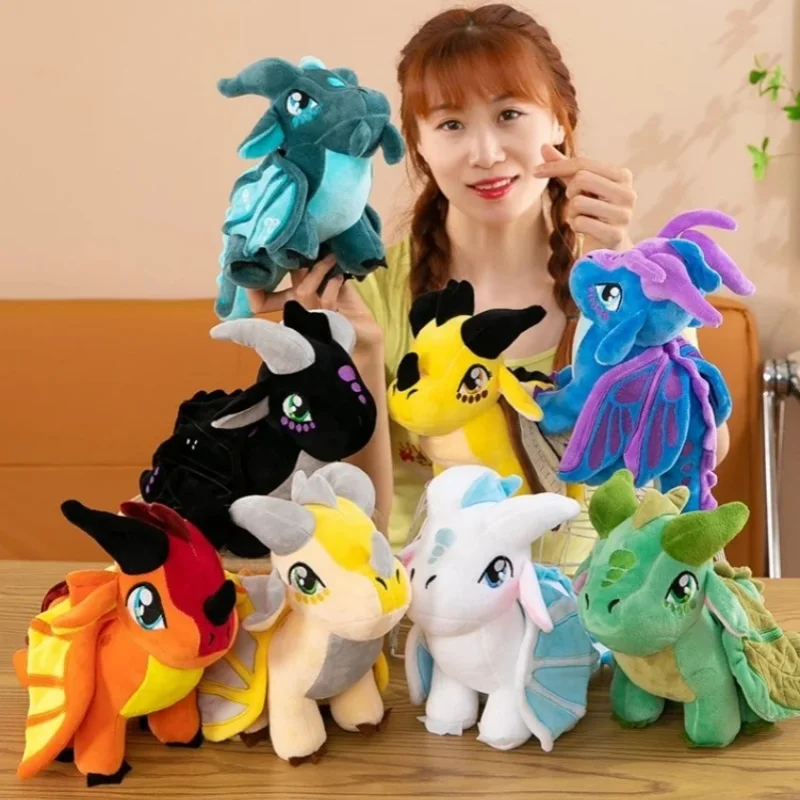 Hot Toys Wings Of Fire Dragon Plush Dolls Animation Toys Game Figure Plush Toy High Quality Stuffed Animal Surprise Kids Gift