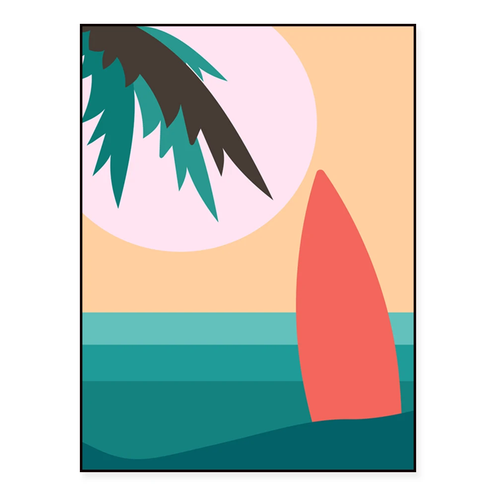 Surf Print, Surfer … - image