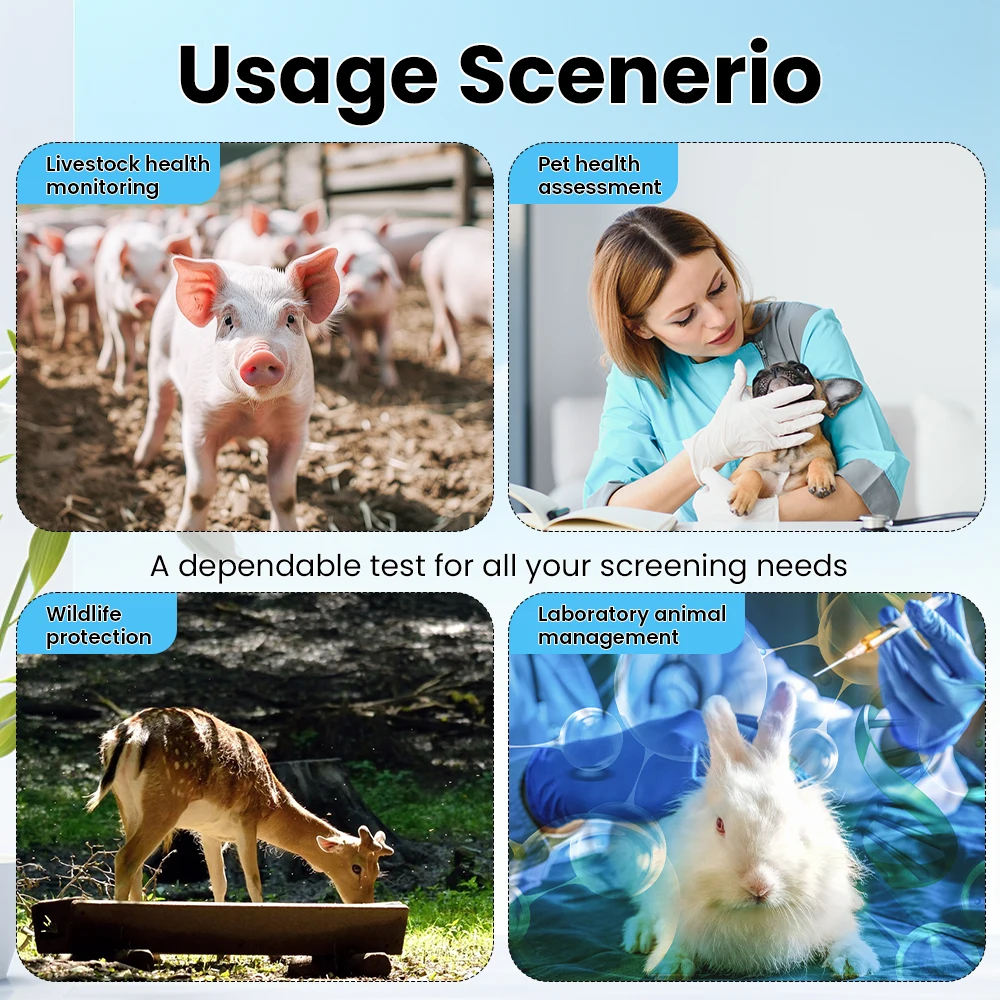 Colorimetro fotoelettrico semiautomatico per analizzatore di urina veterinario W-200BVET