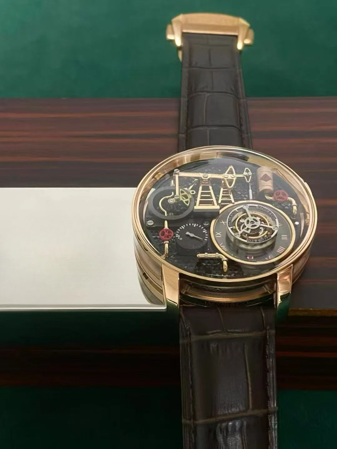 Oil Pump Watch Art Oil  Men's Watch Limited Edition High end Series Exquisite High quality Watch Sapphire Glass Free Shipping