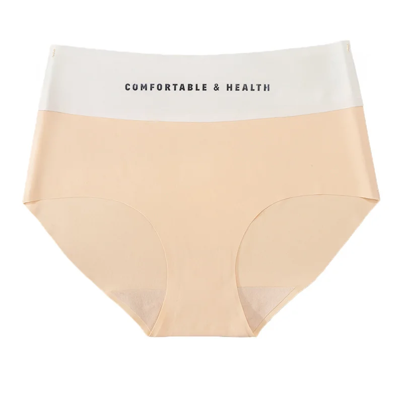 5 шт. FallSweet женские трусики из ледяного шелка с высокой посадкой, ультратонкие невидимые трусы, бесшовные трусы, мягкое дышащее женское белье