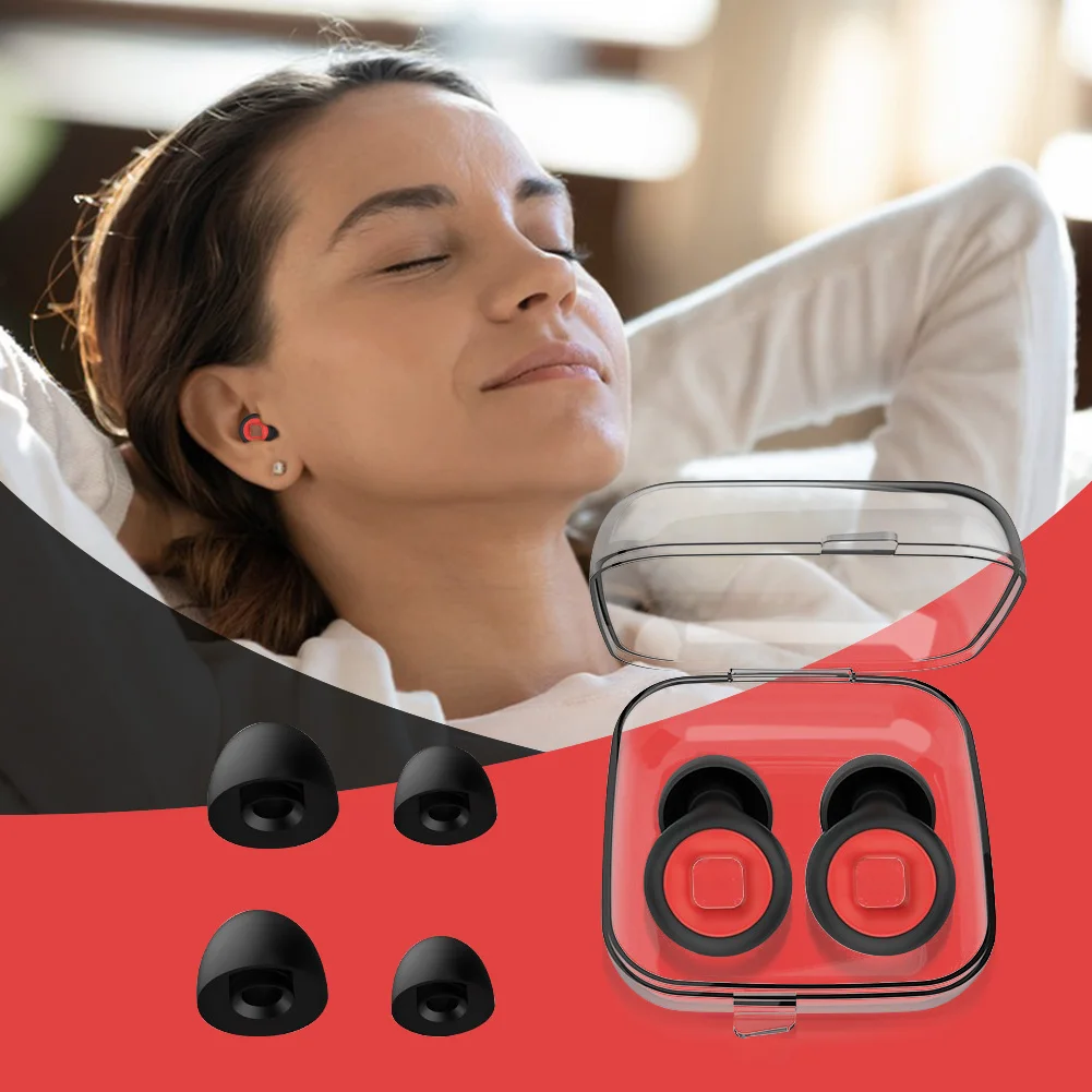 

Мотоциклетные беруши 27 дБ с шумоподавлением, концертные беруши, многоразовые силиконовые беруши для сна с шумоподавлением