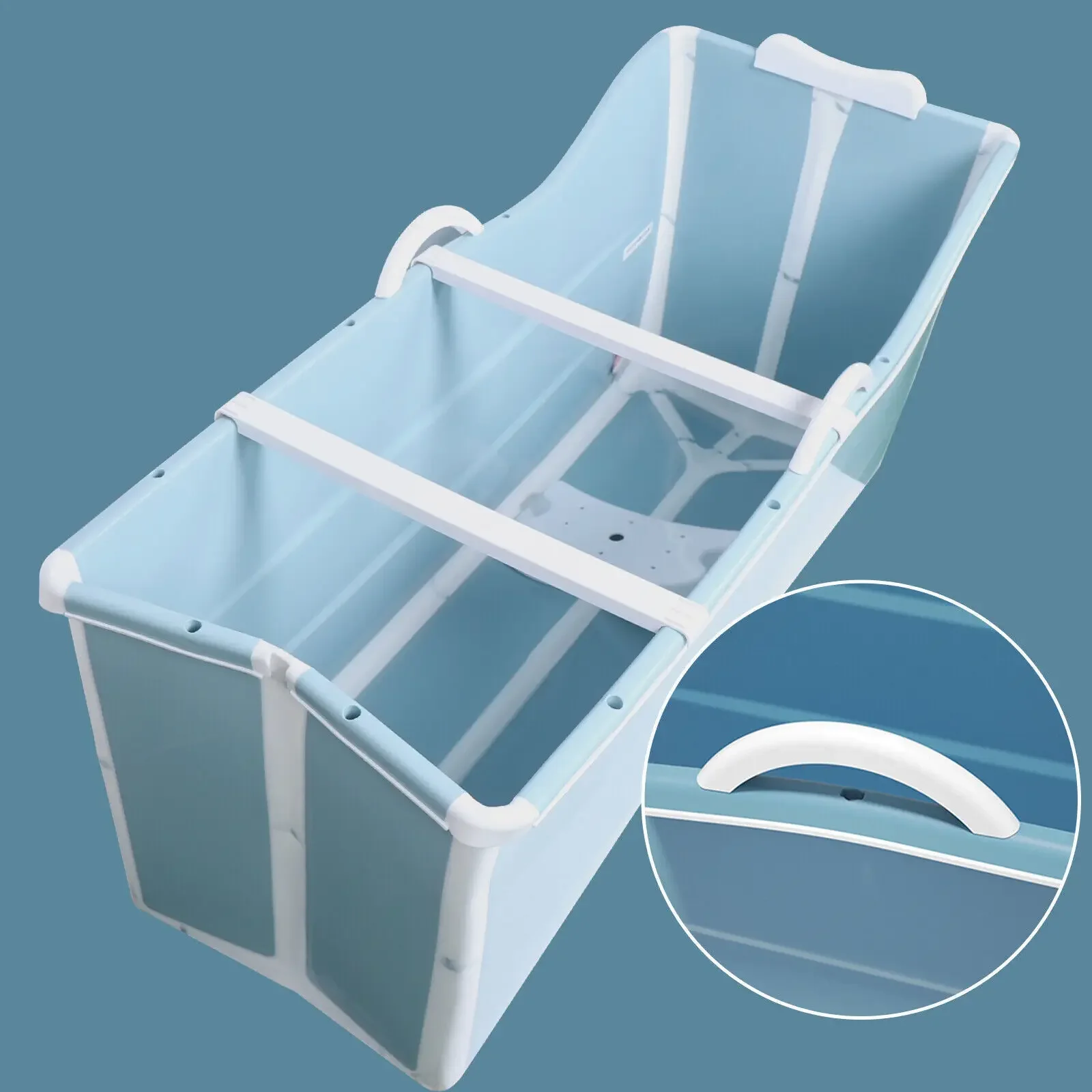 Портативная складная ванна для замачивания, стоячая ванна для горячей ванны, ледяной ванны, спа