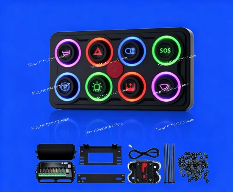 IP68 Waterproof Pulse Relay System for Auto Panels, DC5V-24V Latching Relay for Smart Toilet/Flush Valve