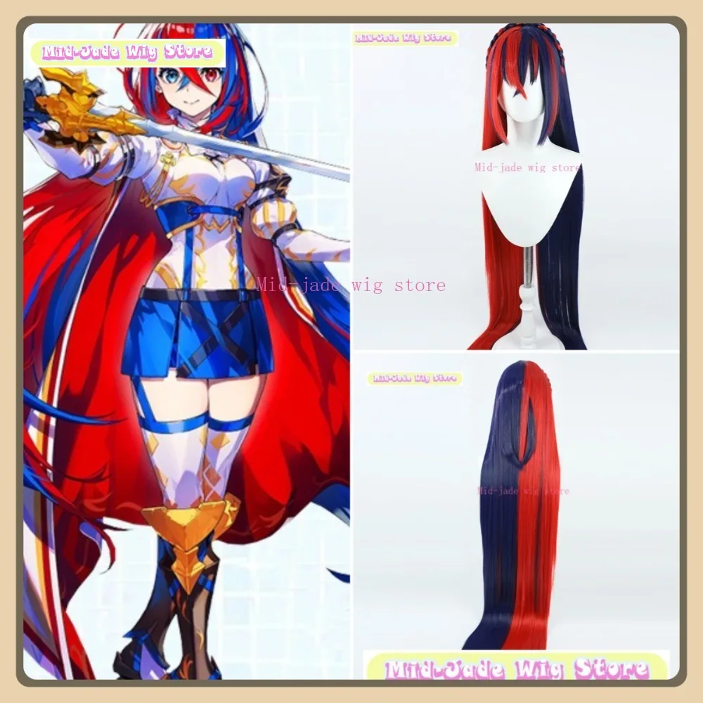 

Mid-jade Wig Store Fire Emblem Engage Lumera Cosplay Wig Anime Game Role-playing Halloween Party Synthetic Wig