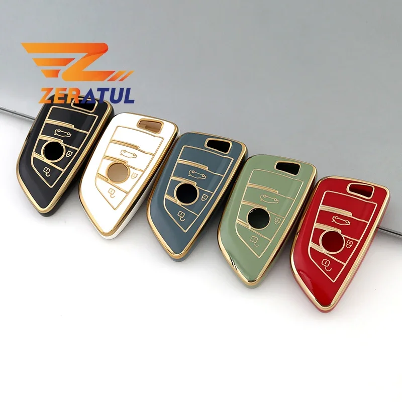 Auto TPU Auto Schlüssel etui Abdeckung Shell Fob Halter Schutz für BMW x1 x3 x5 x6 Serie 1 2 5 7 f15 f16 e53 e70 e39 f10 f30 g30