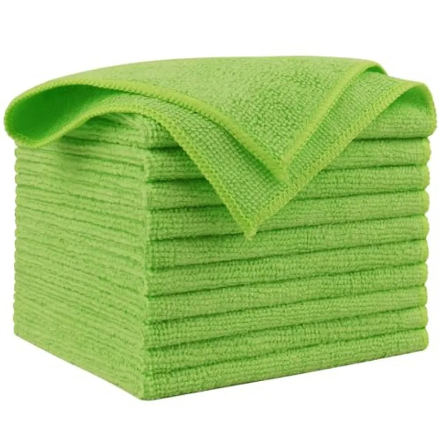 

Microfiber Cleaning Cloth,,Microfiber Towels for Cars, Premium All Purpose Car Cloths, Dusting Cloth Cleaning Rags, Absorbent T