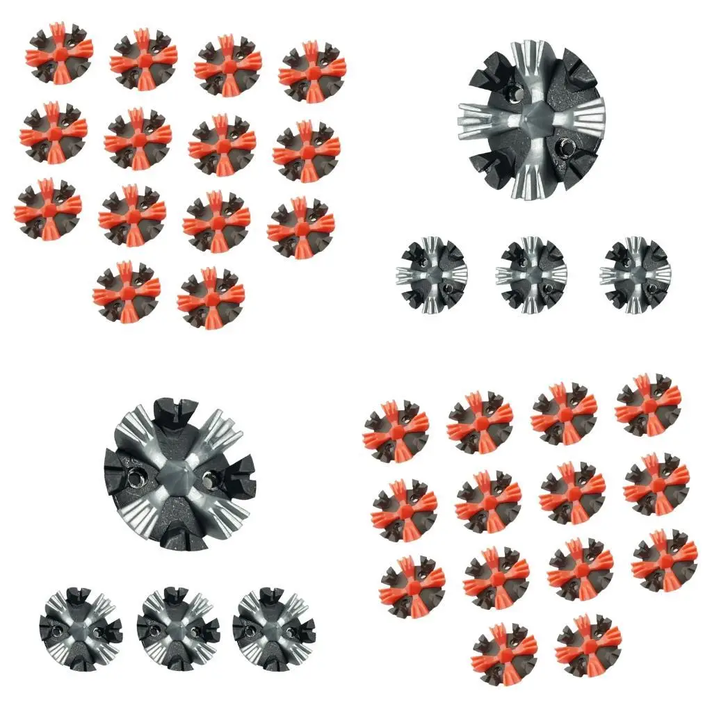 

Y1UC 14Pcs Nonslip Golf Spikes Pin Screw Shoe Nails Golf Accessories Enduring