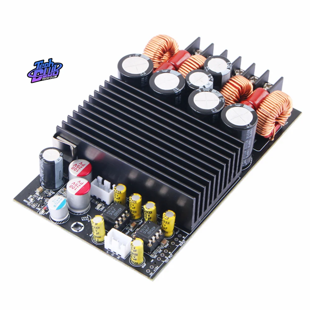 DC 48V TPA3255 HIFI Stereo 300W*2 Class D Amplifier Digital 2.0 Channel 600W Audio Power Amplifier Board