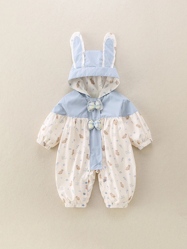 

Adorable Princ Suit Baby Girl Clothes Spring Autumn Seasonal Onesie Infant Polyester Fiber Long Pants Regular Thin