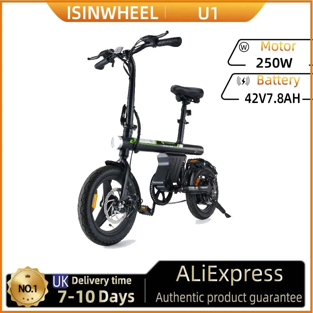 Isinwheel U1 16-Inch E-Bike Review: A Compact and Powerful City Commuter