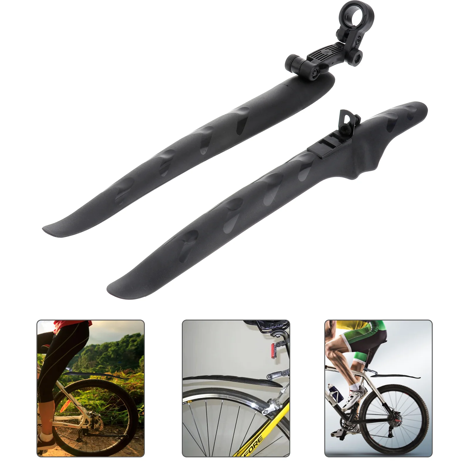 Mud Guard for Bicycle Set Retaining Water Sturdy Road Bicycles High Strength