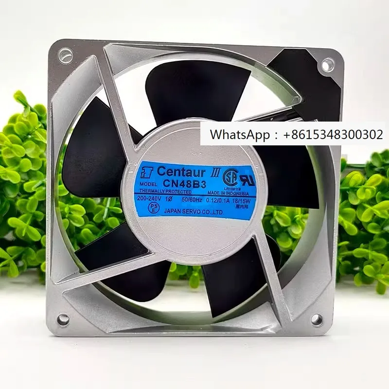 

Original Japanese SERVO CN48B3 12038 12cm 220V 18/15W Metal Aluminum Frame Cooling Fan