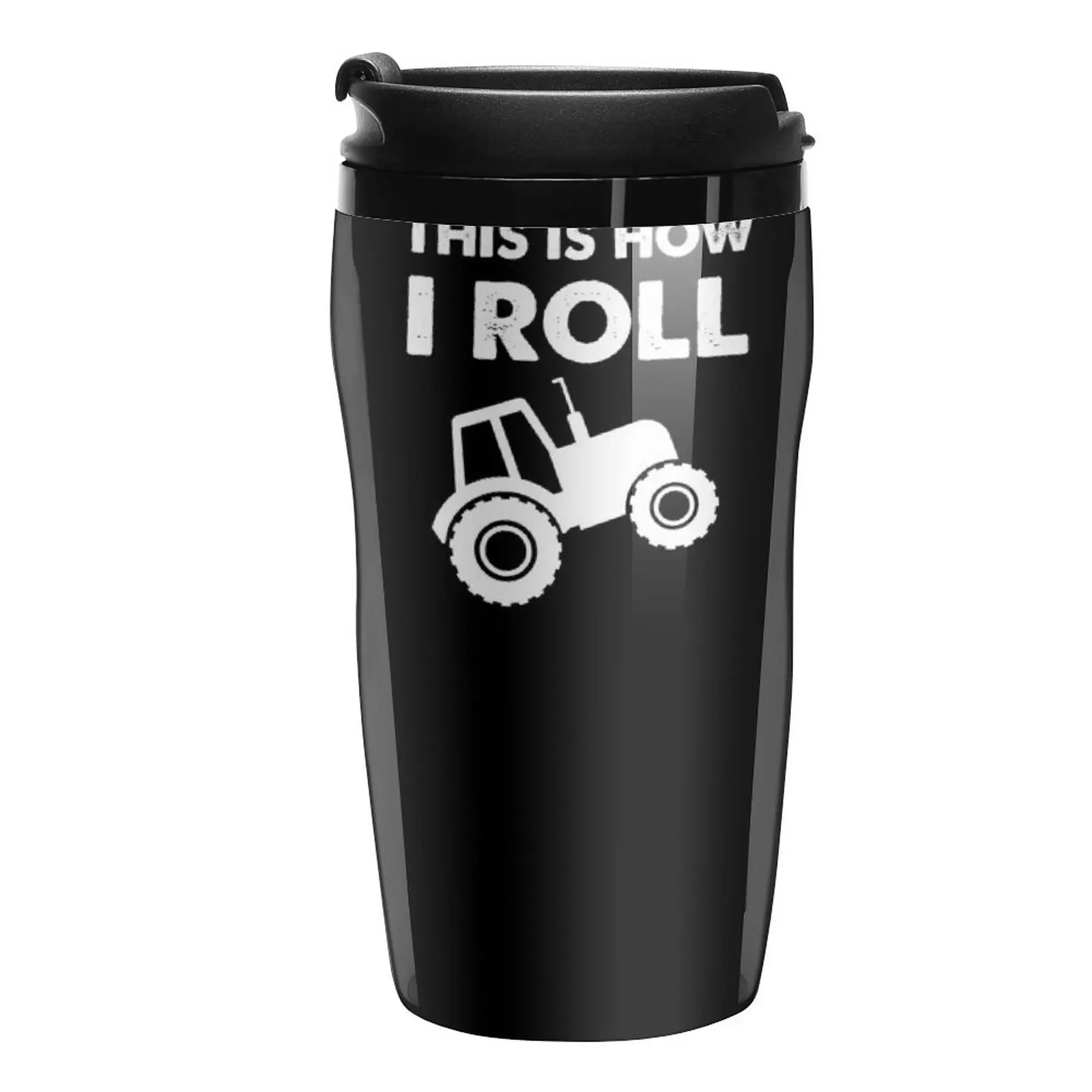 

New This is how I roll - funny farmer Travel Coffee Mug Coffee Mug Thermal Glass For Coffee Coffee Accessories