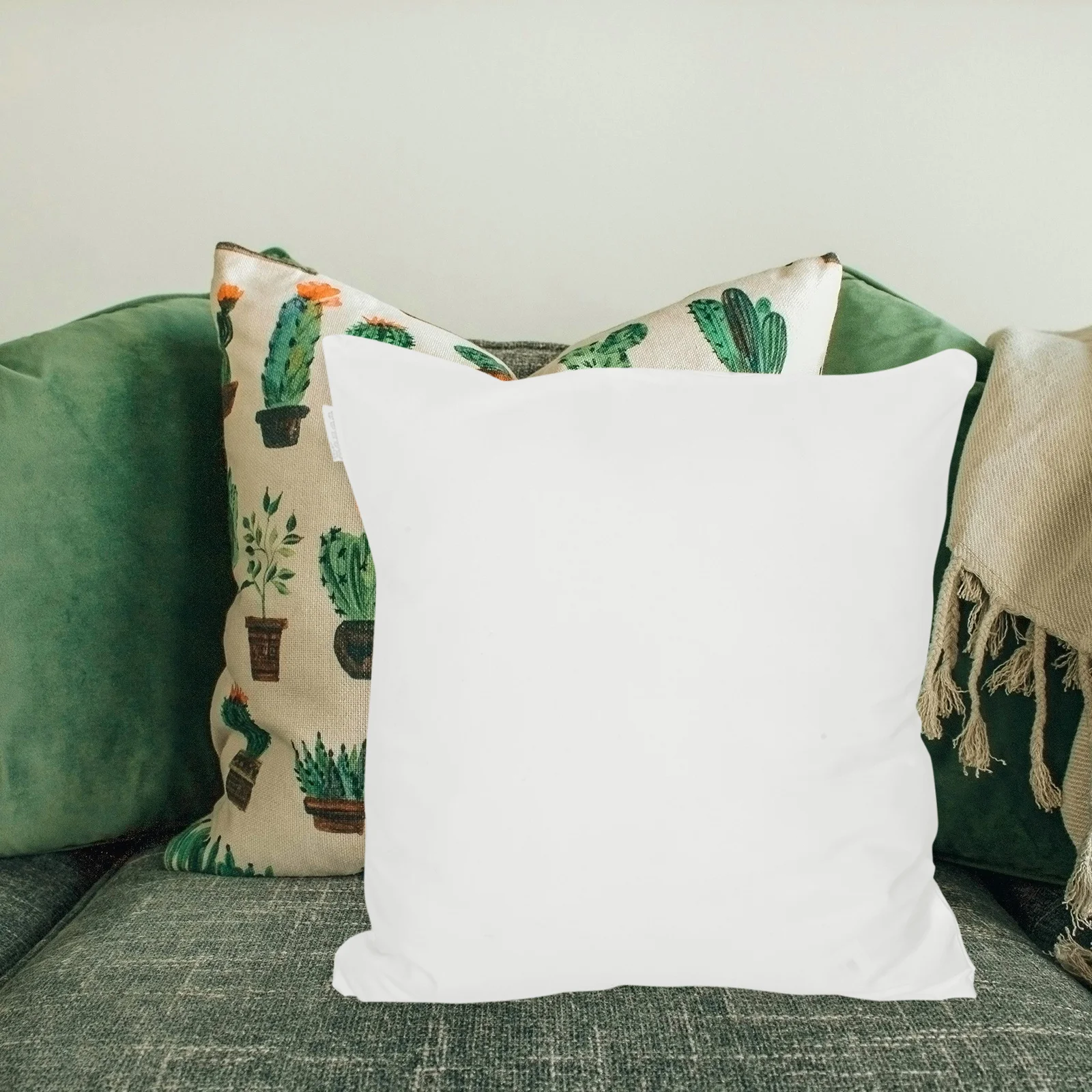 

Pillow Inner Liner Washable Brushed Fabric Zipper Closure For Sofa Cushion Bed Pillowcases Protector Core