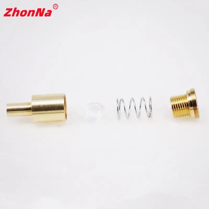 5.6mm Laser Diode Housing 7x16mm, 5pcs Brass Case w/Spring & Collimating Lens (200-1100nm) for DIY LD Module, Metal Shell