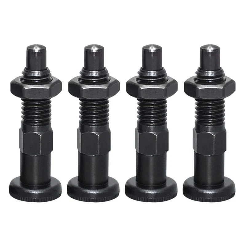 581E Return Position Spring Pins Carbon Steel Knob Plunger for Precise Positioning