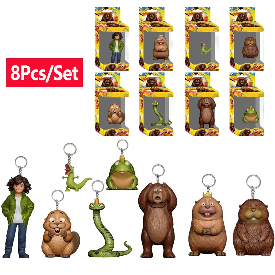 Plan Transformacji Bobra Ręcznie Robiona Ozdoba na Biurko Prezent dla Dzieci Kolekcjonerska Lalka Odpowiednia do Dekoracji Biurka