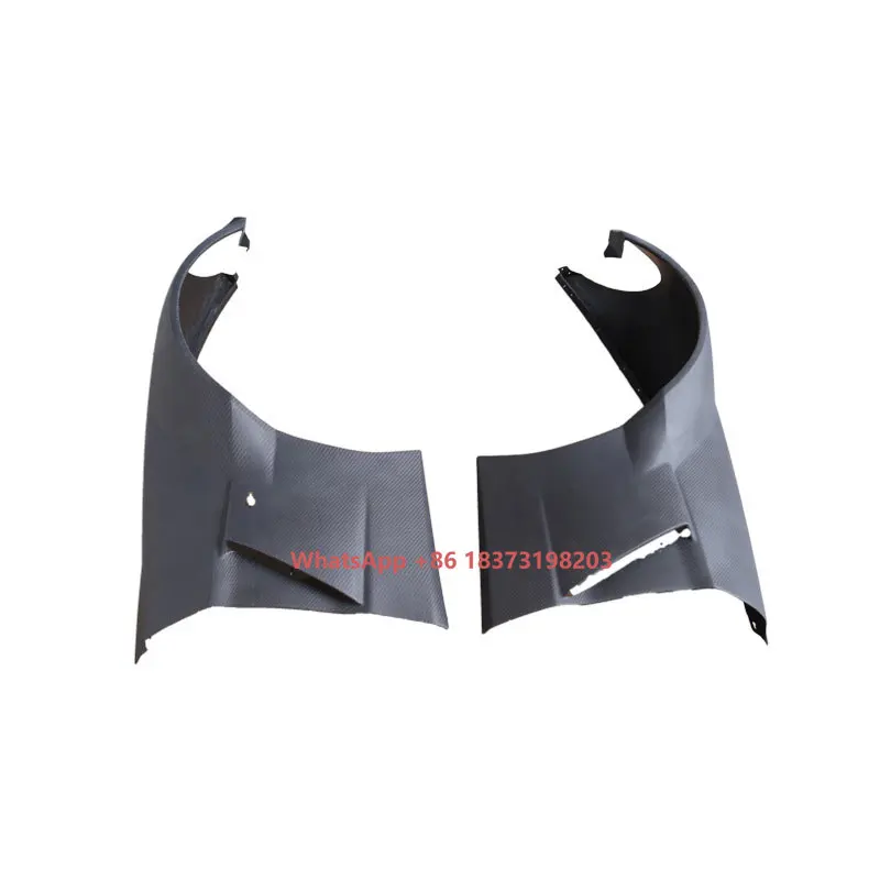 

Carbon Fiber Front Fender Flare for 2005+ Matte Black Chevrolet Corvette C6 Z06 Durable