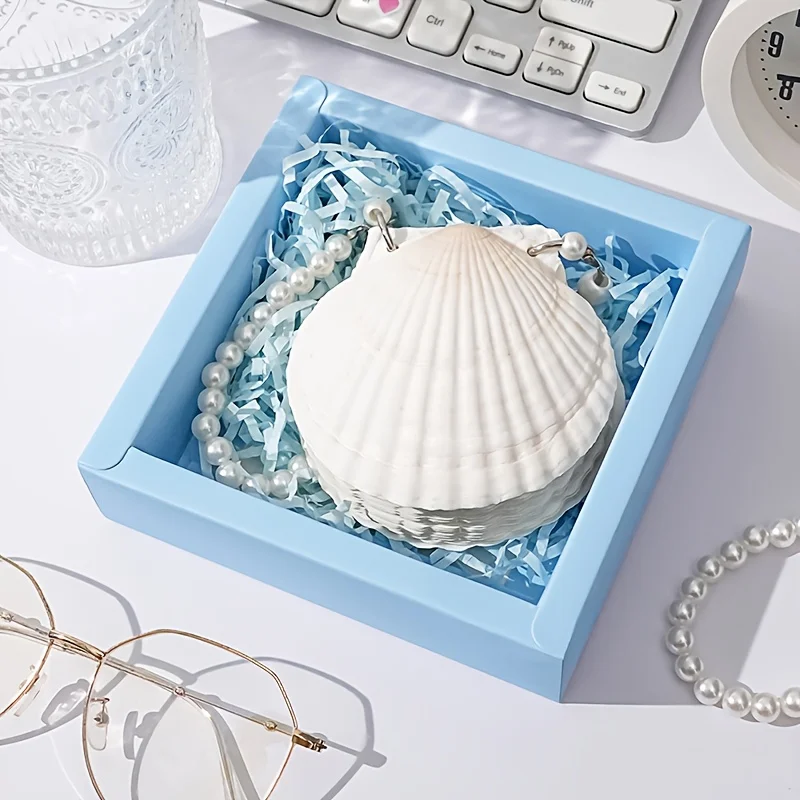 creative-notebook-journal-featuring-30-blank-inner-pages-seaside-shell-design-portable-gift-notebooks-journal-korean-stationery