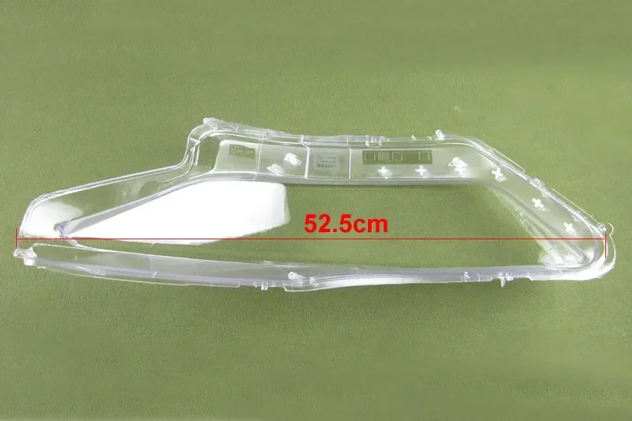 For Ford Mustang 2014 2015 2016 2017 Headlamp Cover Transparent Lamp Shade Headight Shell Plexiglass Replace Original Lampshade