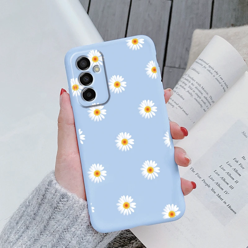 For Samsung Galaxy M23 5G F23 Phone Protective Couqe Silicone Back Cover For Samsung M23 Lovely Little Dinosaurs Owls Shell Bags