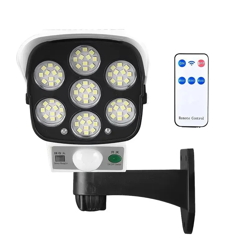 GGBEE Solar Wall Light Black 5