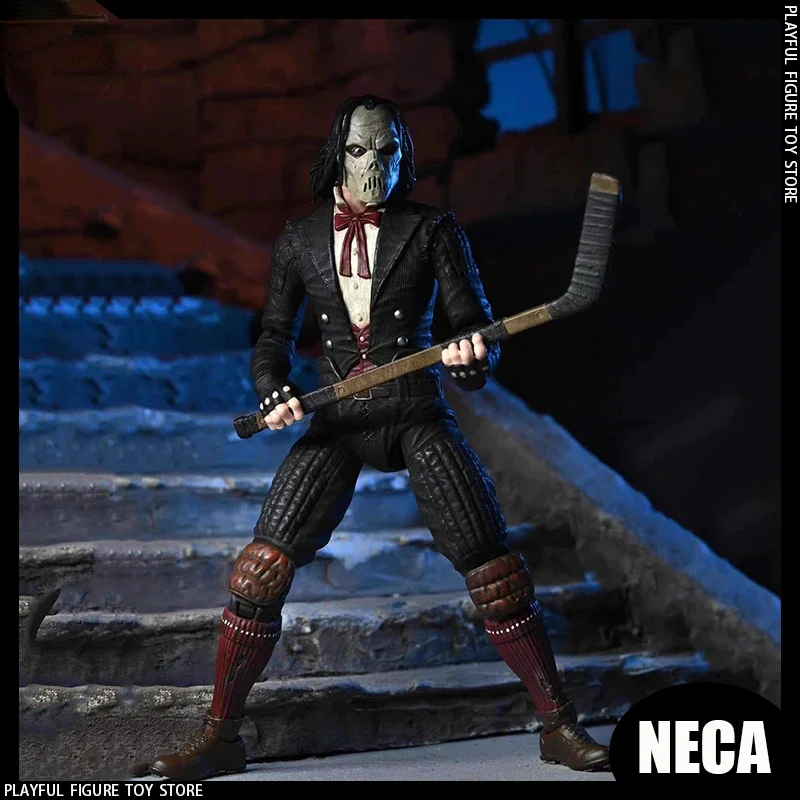 In Voorraad Originele Neca Ninja Turtles Monsters Casey Jones Als De Phantom Anime Figuur Neca 54294 Action Figure Pop Speelgoed Kid Cadeau