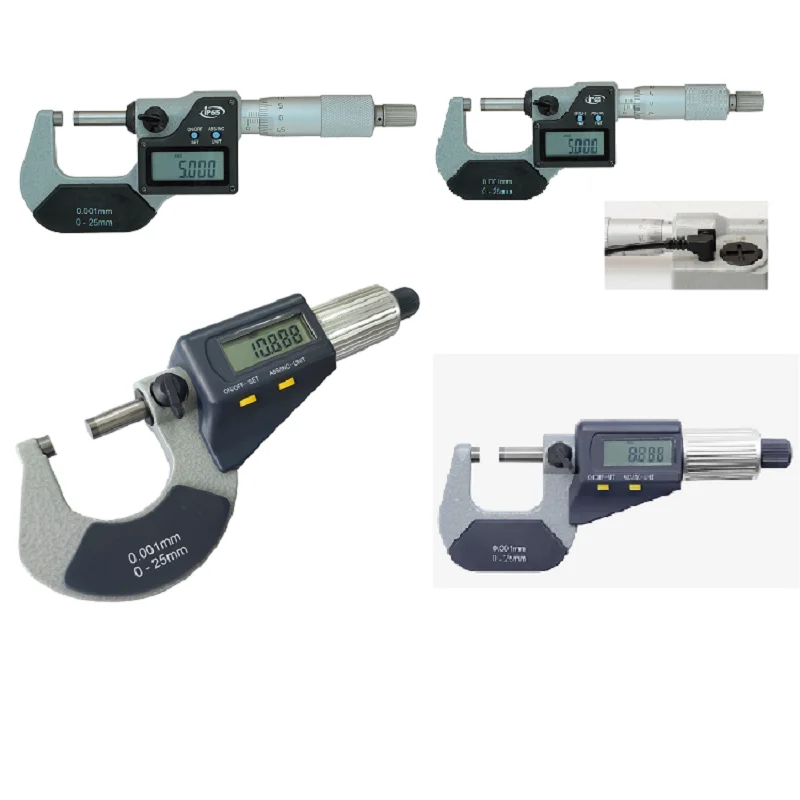 0-300MM 0.001MM digital external micrometer electronic measure various external dimensions outside micrometer measuring tool