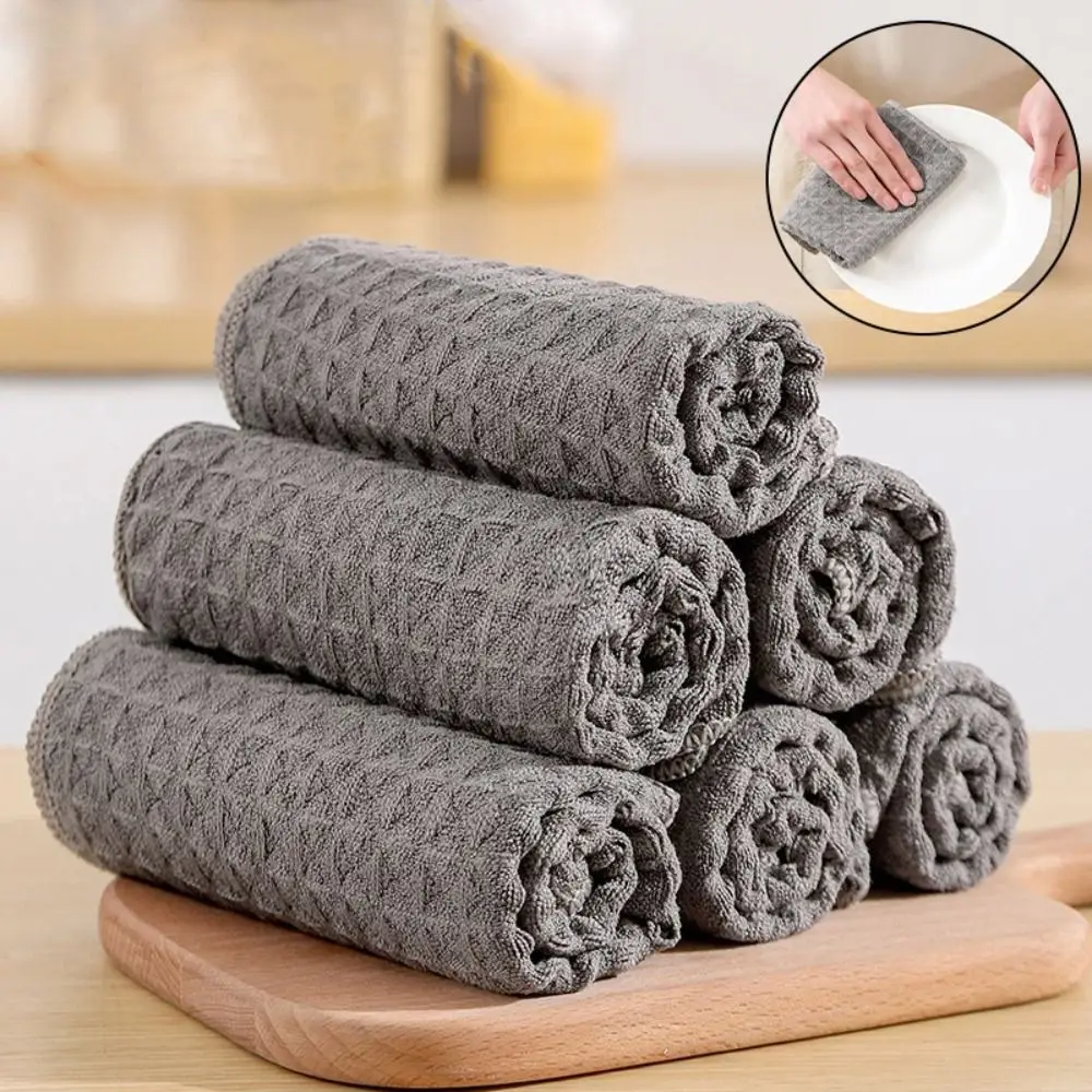 Super Absorbent Towel Barista Towel Rag Bar Coffee Machine Cleaning Cloth Tableware Household Cleaning Towel Kichen Tools