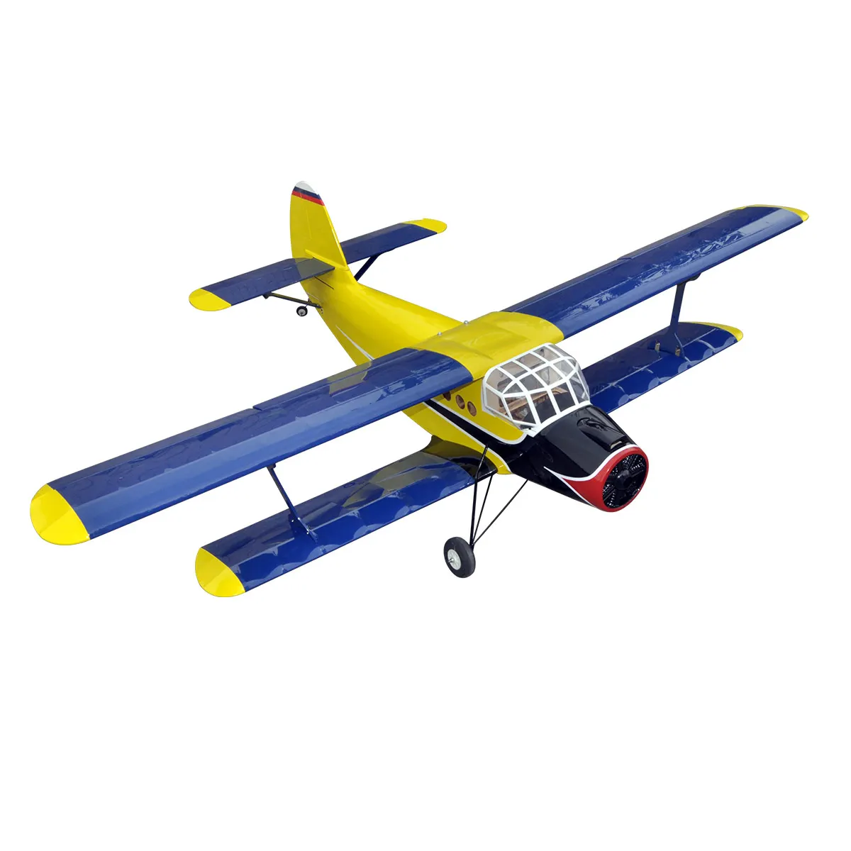 

RC Model AN-2 Yellow Fixed Wing Wooden Aircraft for RC Airplane
