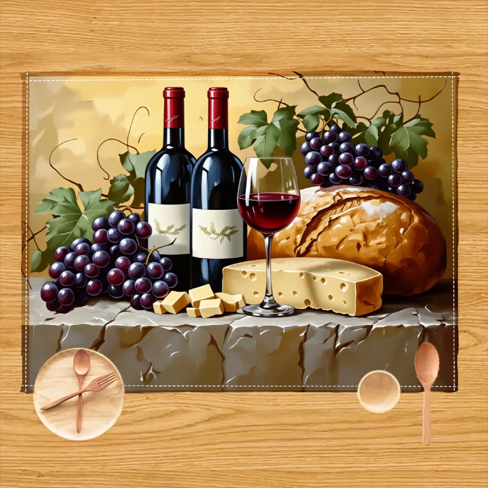 30x45cm 4 szt. Zestaw podkłade – Wine & Beer Guayaquil recenzja i cena