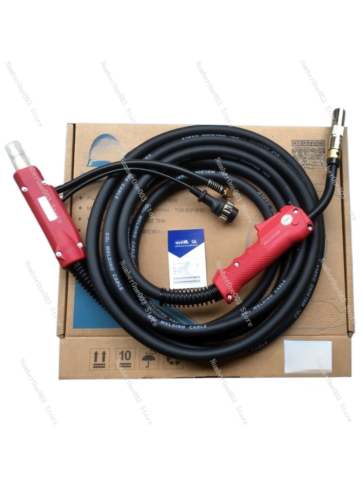 

Welding gun 200A350A500A European welding gun Black wolf gas shielded CO2 handle wire